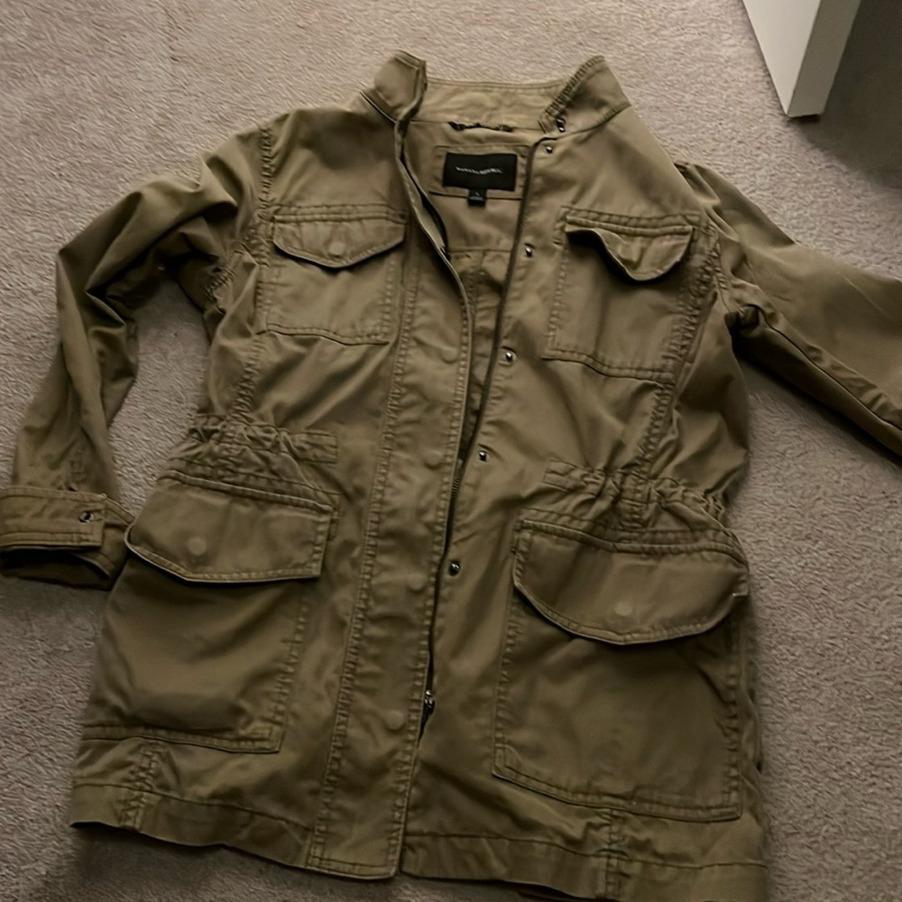 Banana Republic cinch waist utility jacket